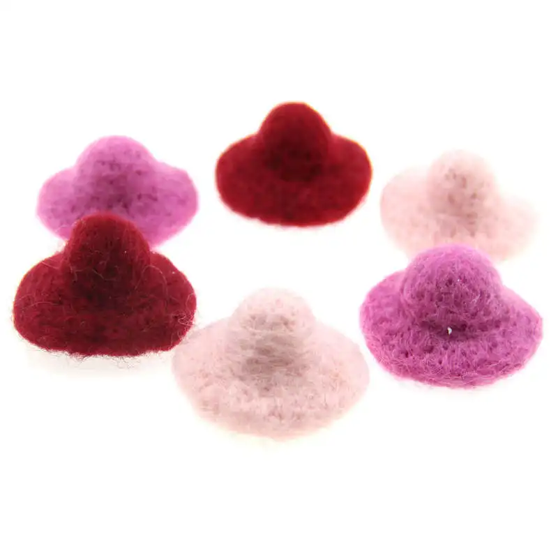 1 Pz Carino Feltro Di Lana Fai Da Te Cappelli Cap Prendere