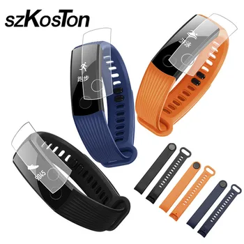 

For Huawei Honor Band 3 Smart Bracelet Replacement Bracelet Strap + For Huawei Honor 3 Smart Wristband Screen Protector