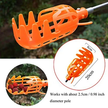 

Plastic Fruit Picker Catcher Fruits Picking Tool Gardening Farm Garden Hardware Picking Device Tool Garden Greenhouses Tools