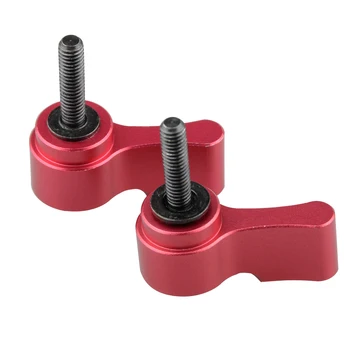 

CAMVATE M4 Male Threading（15mm long）Rotating Knob Adjustable Thumb Lever Screw 2 Pieces C1512