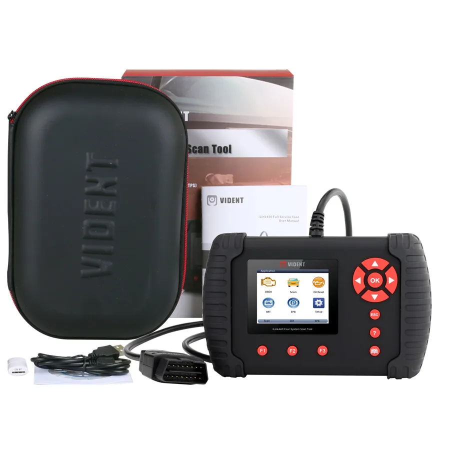 Автомобильный сканер VIDENT iLink440 SRS ABS Airbag EPB автомобильный диагностический