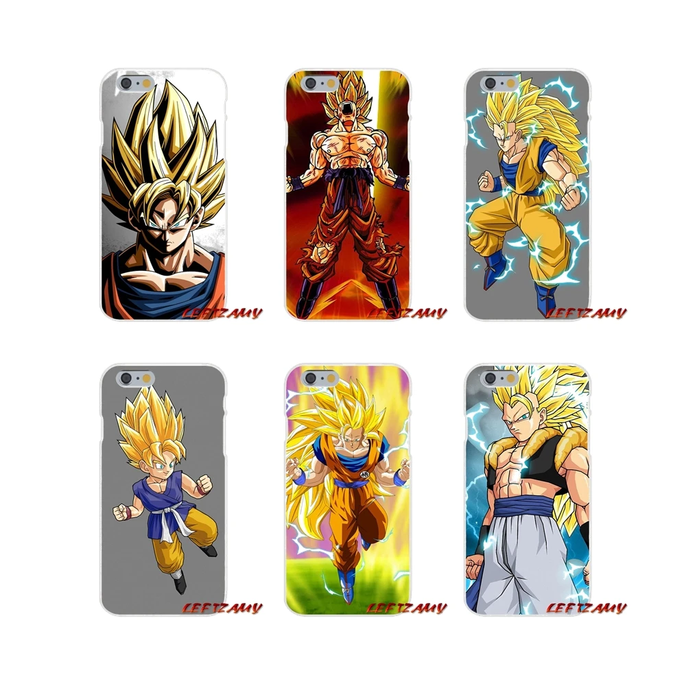 Dragon Ball Z Goku Super Saiyan аксессуары для телефона Чехлы iPhone X XR XS MAX 4 4S 5 5S 5C SE 6 6S 7 8 Plus |