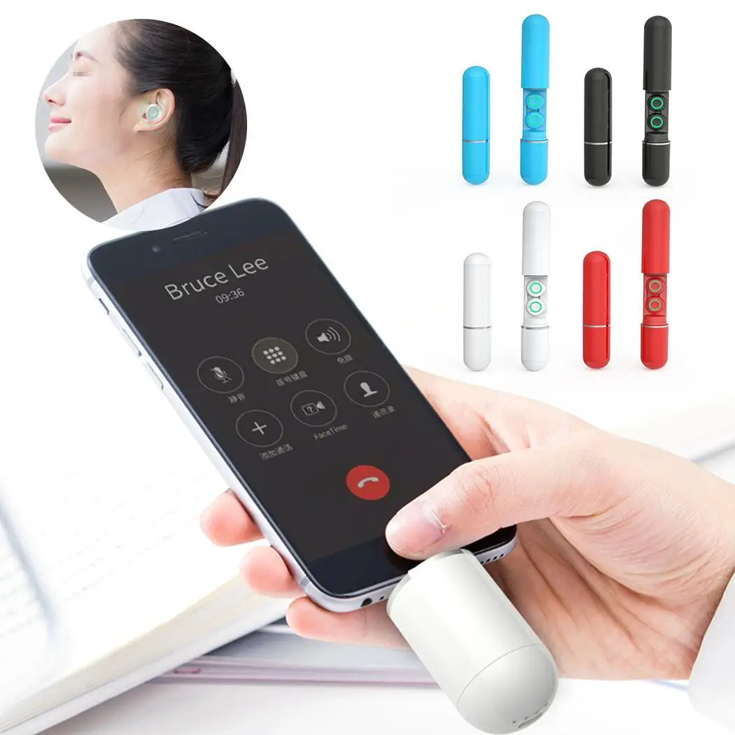 S10 Bluetooth гарнитура 5 0 стерео Спорт с 2 8 см x 4 зарядное устройство банк питания