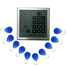 Доступ к одной машине система контроля доступа комплект распознаватель смарт-карты Автономный контроль доступа 1000 пользователей доступ к одной машине