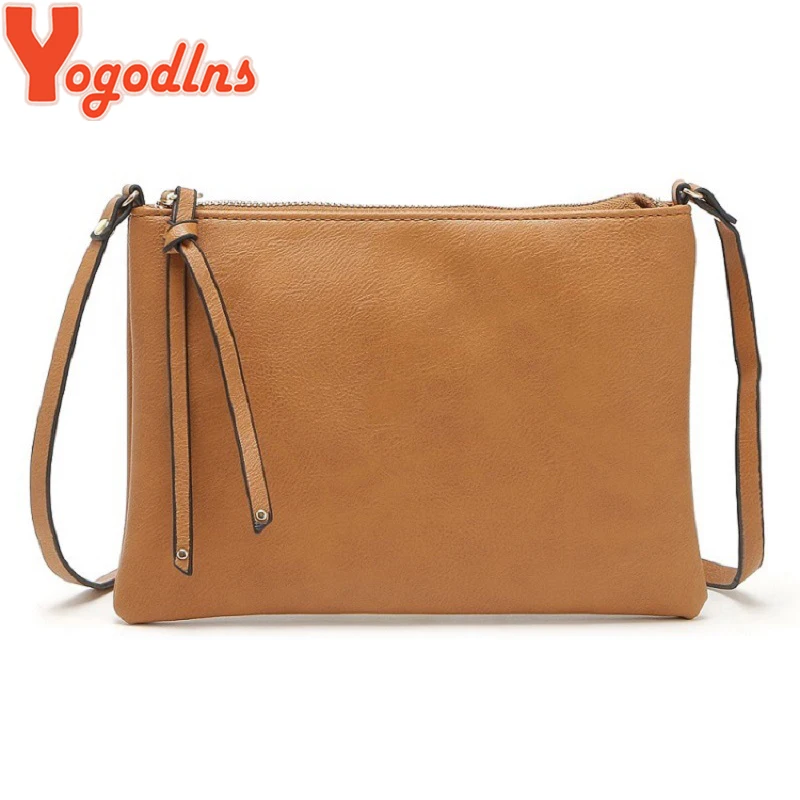 

Yogodlns Casual Women Envelope Handbag Fashion Crossbody Shoulder Bag Tote Ladies Purse Leather Female Messenger Bag Solid Color