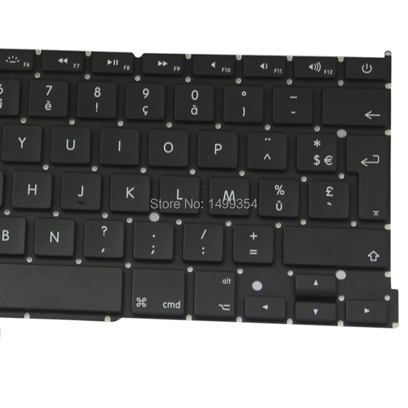 5 шт. новая A1502 французская FR Клавиатура для Apple Macbook Pro 13 ''Retina Французский