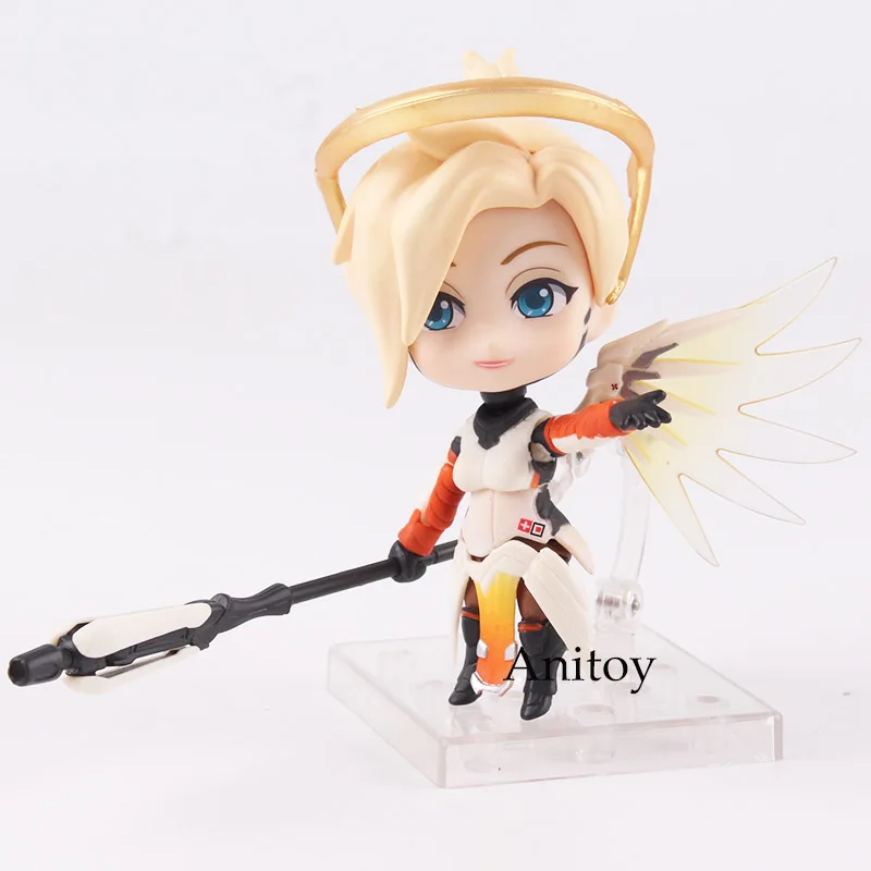 Nendoroid 790 Mercy Classic Skin Edition ПВХ Мерси фигурка Коллекционная модель игрушка кукла