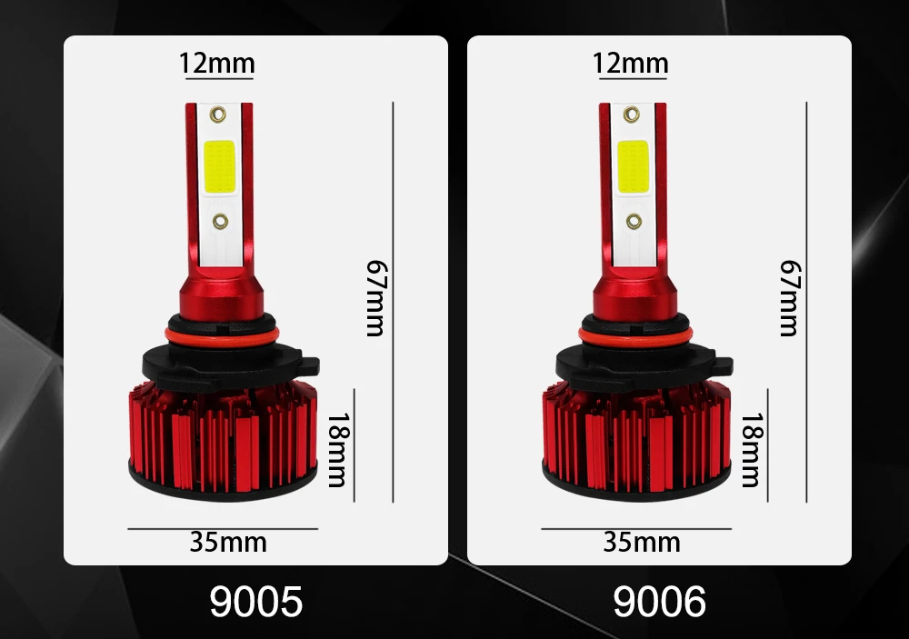 Roadsun Spotlight светодиодный H4 8000Lm автомобиля света COB Чип Авто Лампа H1 H8 фары 9005 HB3 6000 K 9006 HB4 H11 H7 светодиодный Лампа 12 V 80 Вт