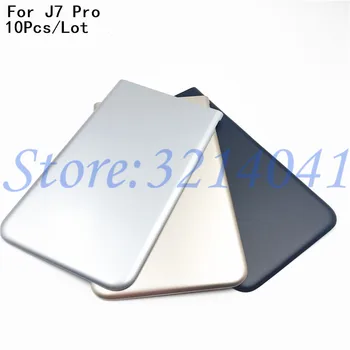 

10Pcs/Lot Good quality Battery Cover For Samsung Galaxy J7 Pro Cover Phone Cases Rear Cover Case Battery Housing With Logo