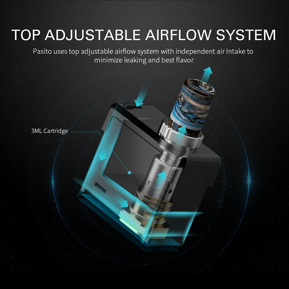 Original Smoant pasito Kit&nbsp;with 1100mAh Top Adjustable&nbsp;airflow&nbsp;control&nbsp;system Innovatively&nbsp;rebuildable&nbsp;pod&nbsp;system&nbsp;E Cigarette (18)