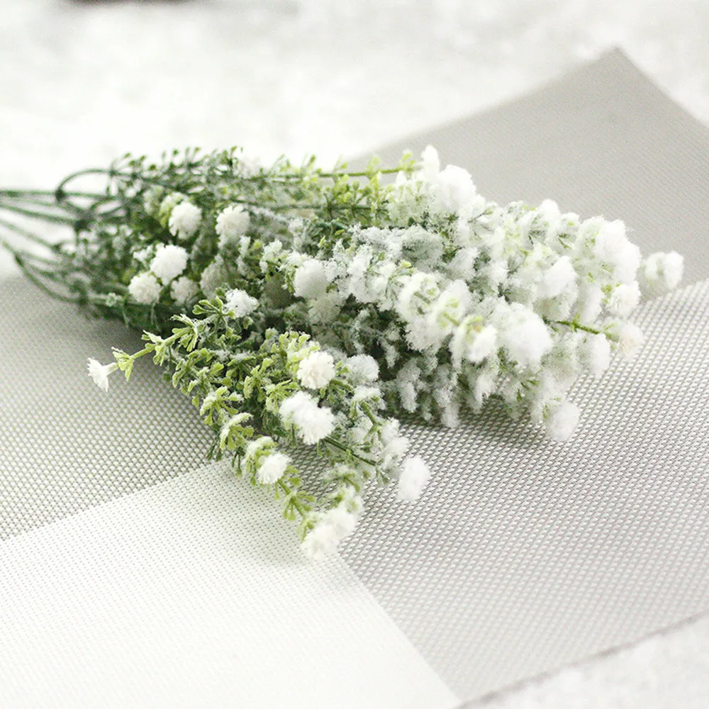 Сделай Сам искусственный цветок Гипсофила силикон fake завод для свадьбы дома отель вечерние украшения