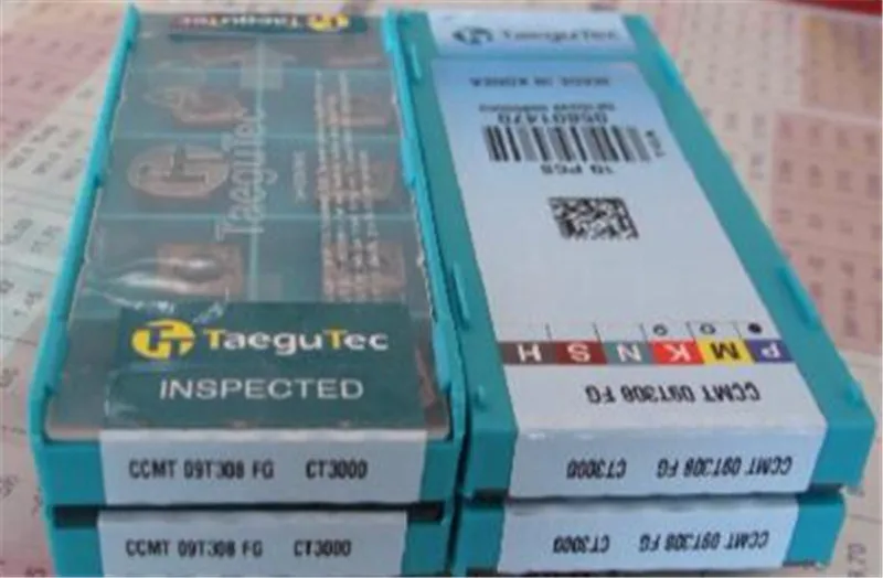 10 STKS CCMT09T308FG CT3000 MT CT3000 MT TT5100 MT TT7310 MT TT8020 PC