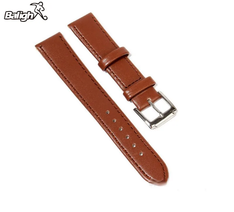 est Relogio Strap Black And Coffee Genuine Leather Alligator Crocodile Grain Watch Band 5