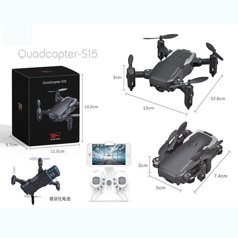 Mini 8807W Foldable Wifi FPV RC Camera 2.4G RC Quadcopter Drone Toys Gift