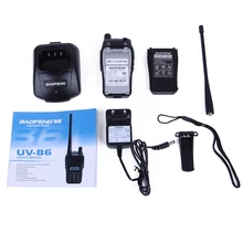 2PCS Baofeng UV-B6 Walkie Talkie radio comunicador Dual Band UHF&VHF walk talk radio UVB6 5W Professional walkie talkies