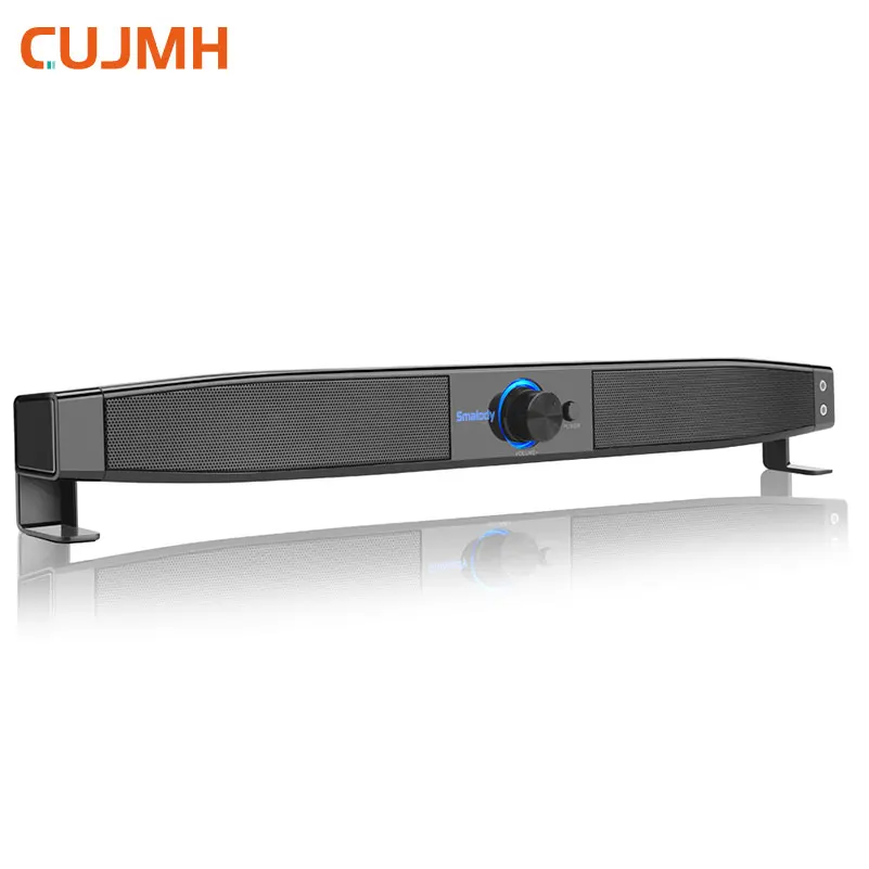 

CUJMH Portable Bluetooth Wireless Speaker Soundbar 10W Stereo 2.0 Mini PC Computer Multimedia Laptop Loudspeakers Home Theater