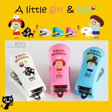 [4Y4A] супер восхитительный мини-степлер мультфильм набор мини-степплеров, способный к новой упаковке подарочные коробки 0352