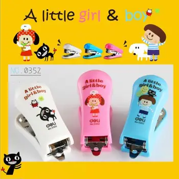 

[4Y4A] Super adorable Mini stapler cartoon Mini stapler set capable of new packaging gift boxes 0352