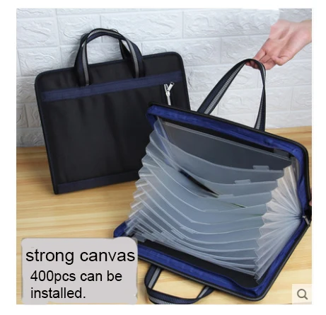 

13-Layer Big Document Bag Accordion A4 Classification Test Papers Tool Business Expanding File Folders Filing Products