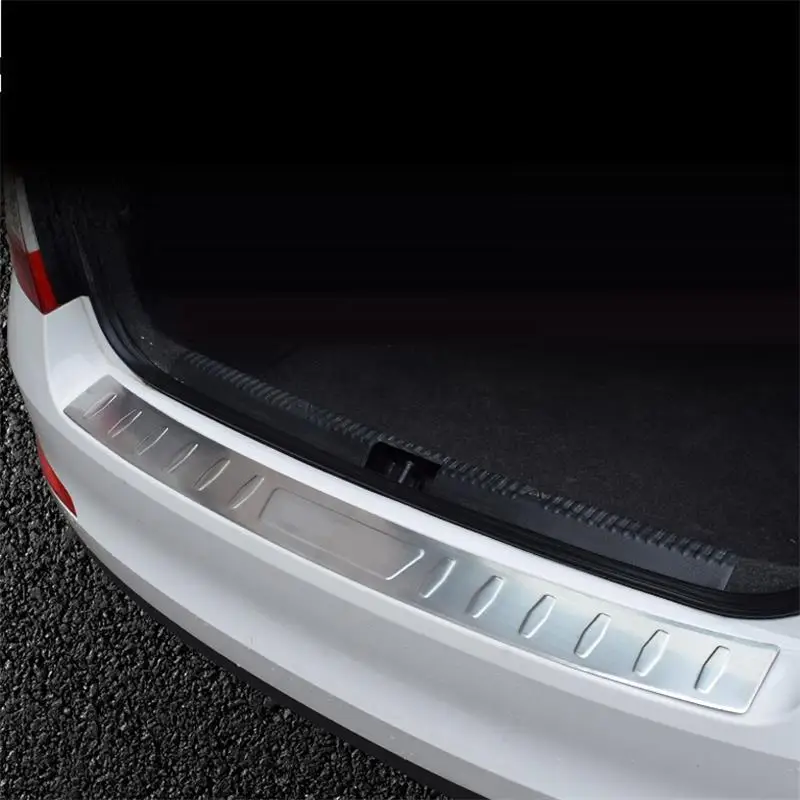 

Trunk Rear Panels Foot Pedal automobile decorative car styling protecter accessories sticker strip 18 FOR Skoda Octavia