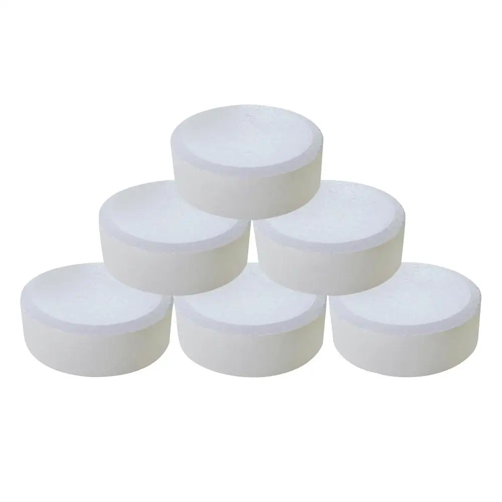 

6Pcs/box Pool Cleaning Effervescent Chlorine Tablets Cage Disinfectant Swimming Pool Clarifier