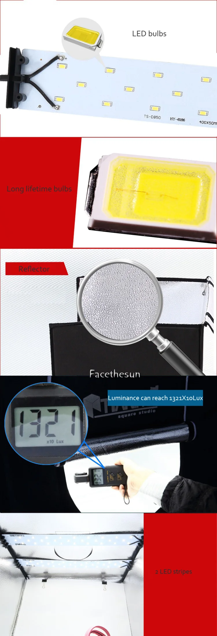 Small photography studio light box -38