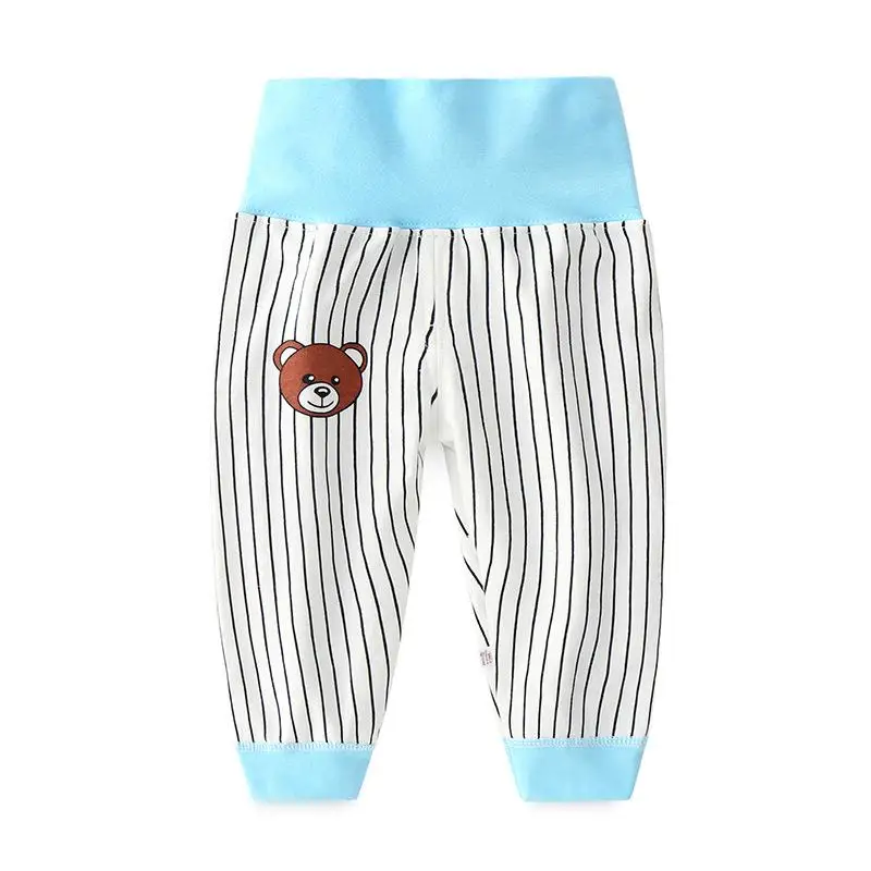 New Cotton Baby's Autumn Pants Neobatal Bottom Pants Baby Boy Girl High-waist Warm Underwear - Цвет: p1