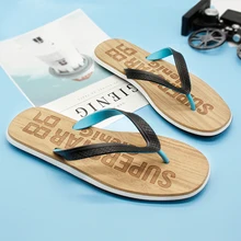 

Gienig 2018 new outdoor breathable slippers, summer men's shoes, beach slippers, tidal herringbone towing.