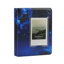 64 кармана 3 дюймов звездное небо фотоальбом для Fujifilm Instax Mini films 9 8 7s 90 70 25 имя держатель для карт