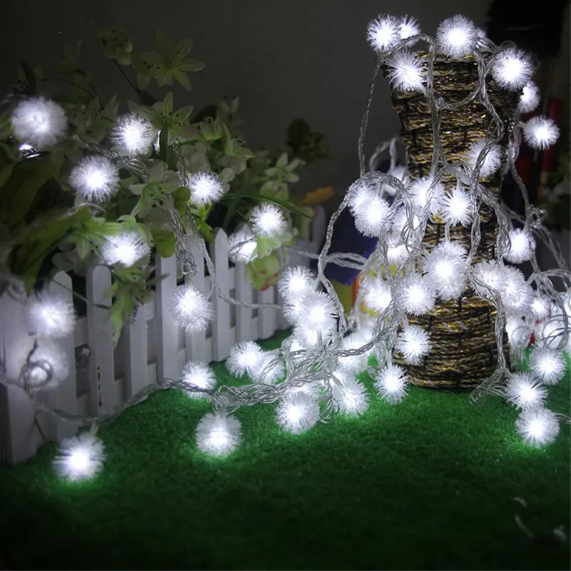 

10m 100LED Dandelion Light String Outdoor Waterproof Garden Fairy Lights String Wedding Christmas Lighting Decoration