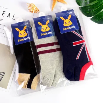

New spring and summer men's boat socks thin cotton short socks