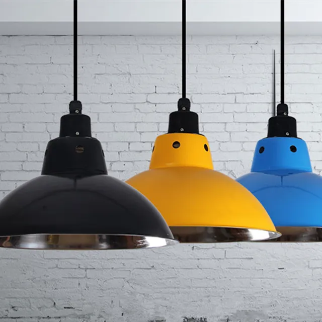 Pendant Light Led Mining Lamp Stainless Steel Shade Pendant Light Led Mining Lamp Stainless Steel Shade Hanging Lamps Bar Coffee Office Lighting Fixtures