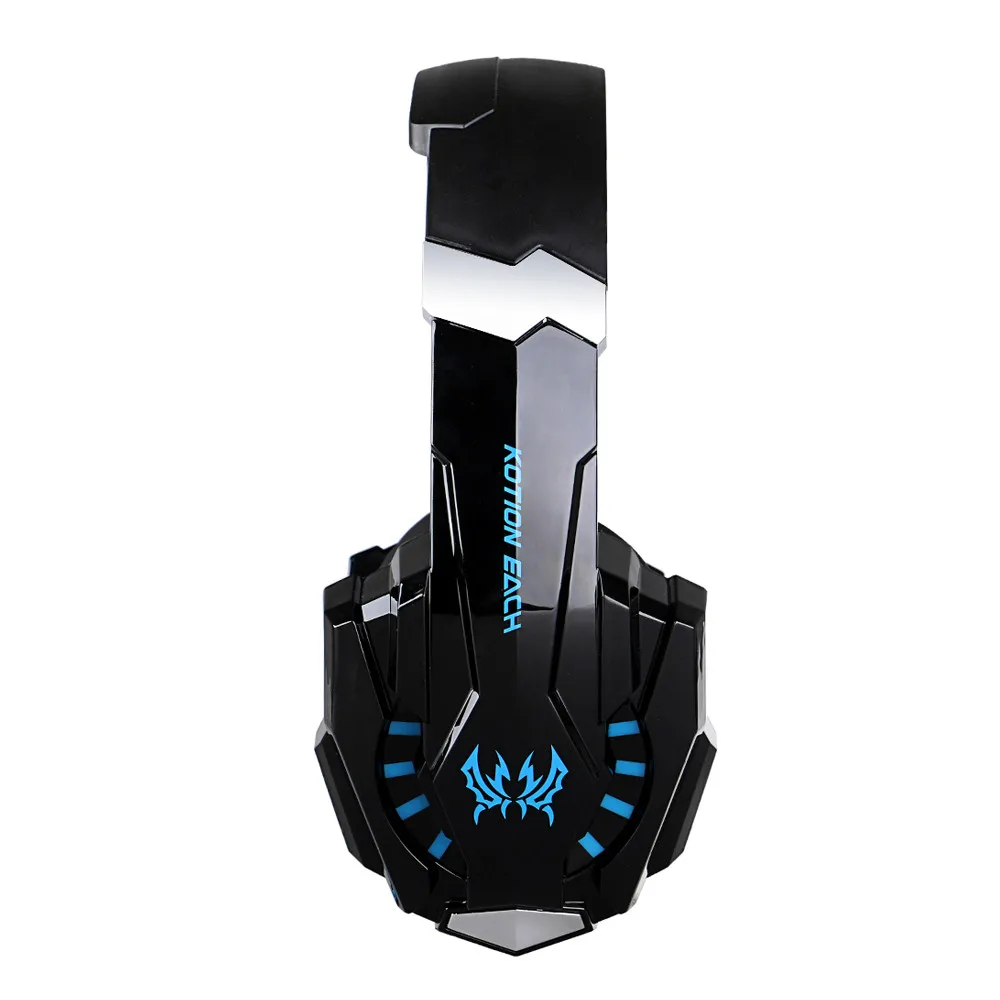 Gaming Headset Stereo Earphone Headphones with Mic LED Light for PS4 Gamepad New Xbox One Laptop PC Gamer (14)