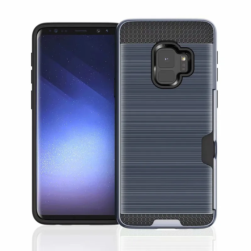 

Rugged Case For Samsung Galaxy S10 5G S10E S8 S9 S10 Note 8 9 10 Plus S6 S7 Edge Hybrid Card Holder Wallet Mobile Shell Cover