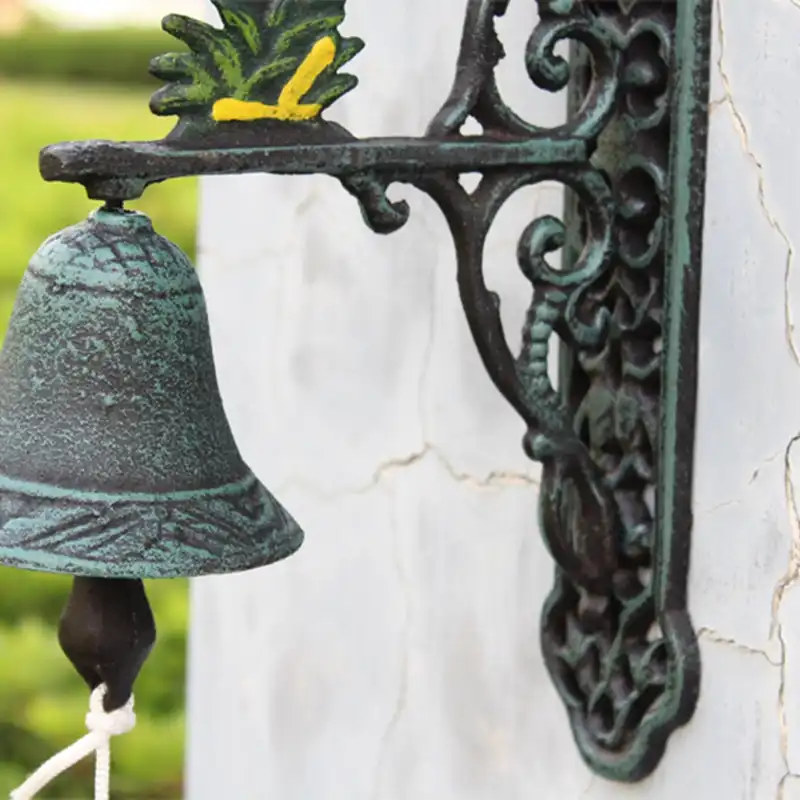 Cast Iron Paint >> Vintage Amercian Country Style Double Sided Black With Color Hand Paint Rooster Design Cast Iron Door Decor Welcome Hanging Bell Cast Iron Paint >> Vintage Amercian Country Style Double Sided Black With Color Hand Paint Rooster Design Cast Iron Door Decor Welcome Hanging Bell