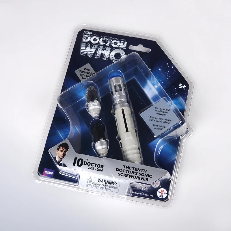 Новая металлическая игрушка mystery doctor 11 поколение sonic speed легкая отвертка с подсветкой - Цвет: Packaging