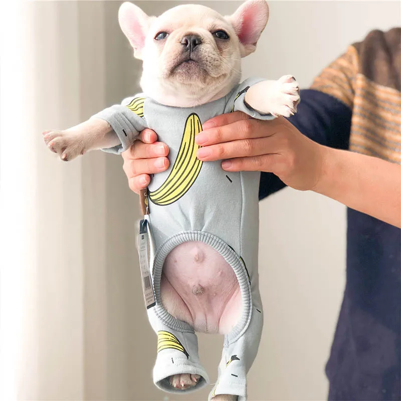 

Banana Print Dog Clothes High Quality Dog Coat Jackets Puppy Dogs Costume Cotton Pet Jumpsuit Warm Pets Dogs Clothing Ropa Perro