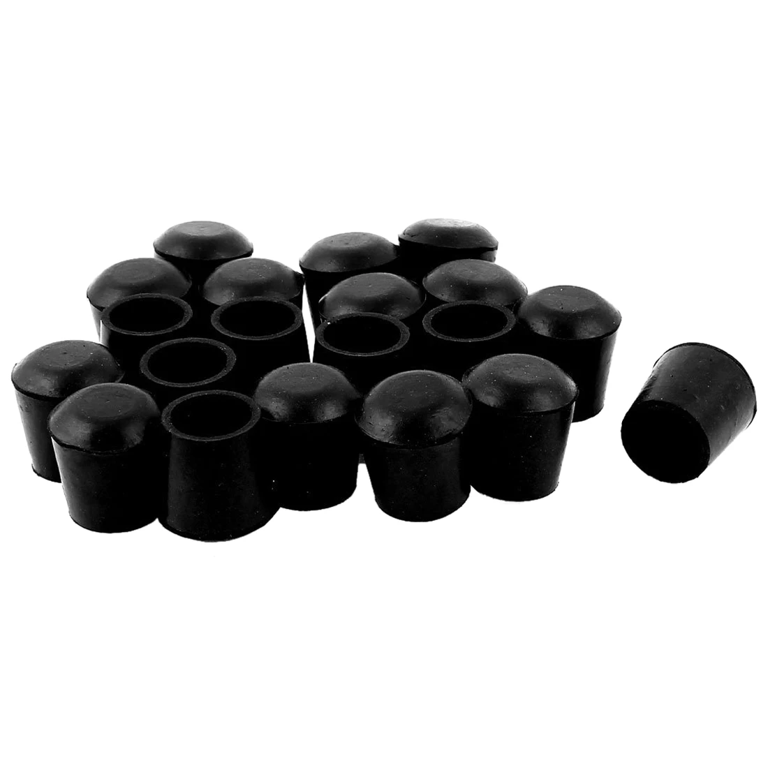 

Rubber Antislip Furniture Table Foot Cover Cap 20Pcs for 18mm Dia Leg
