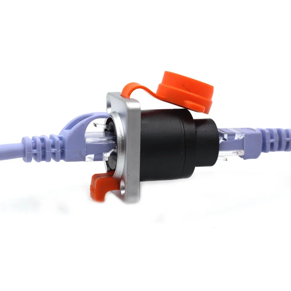 RJ45 waterproof Dustproof connector sockets,IP65,RJ45 female connectors ...