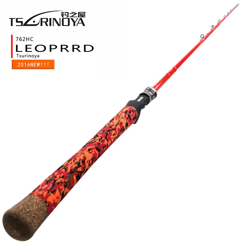 Tsurinoya LEOPARD 762HC 2,28 м литье удилище H мощность 8-30 г PE 2-5 baitcasing удилище Fuji кольцо Удочка Литье удилище