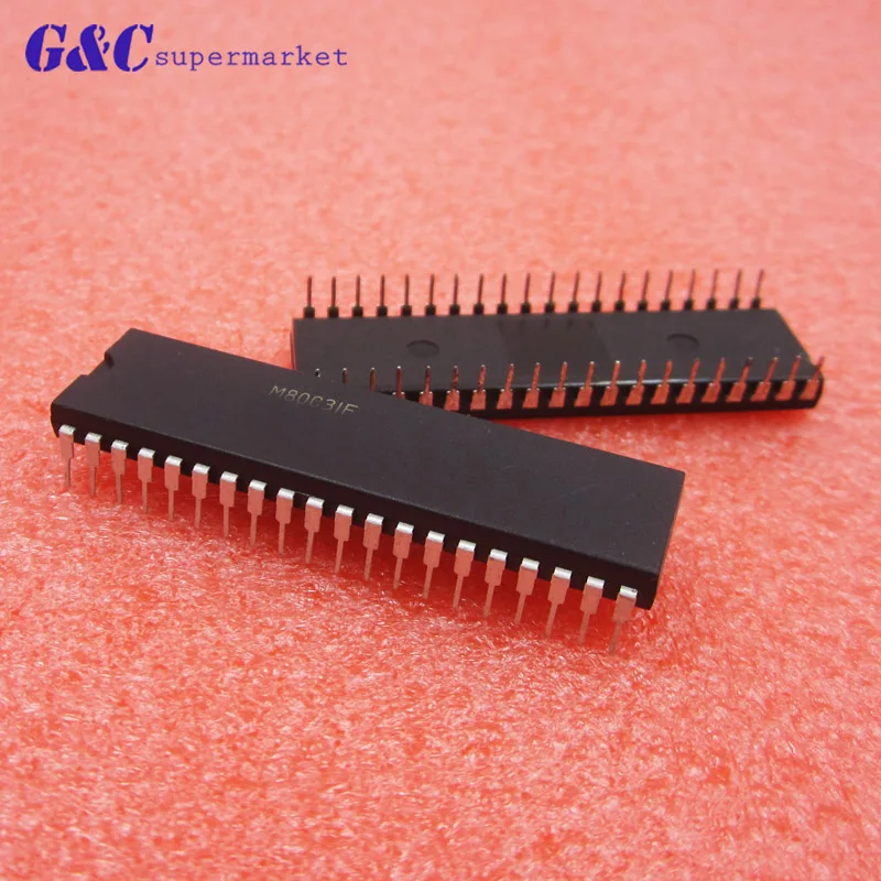 1/5PCS M80C31F 80C31F M80C31 40PINS CMOS 8-Bit Microcontroller IC