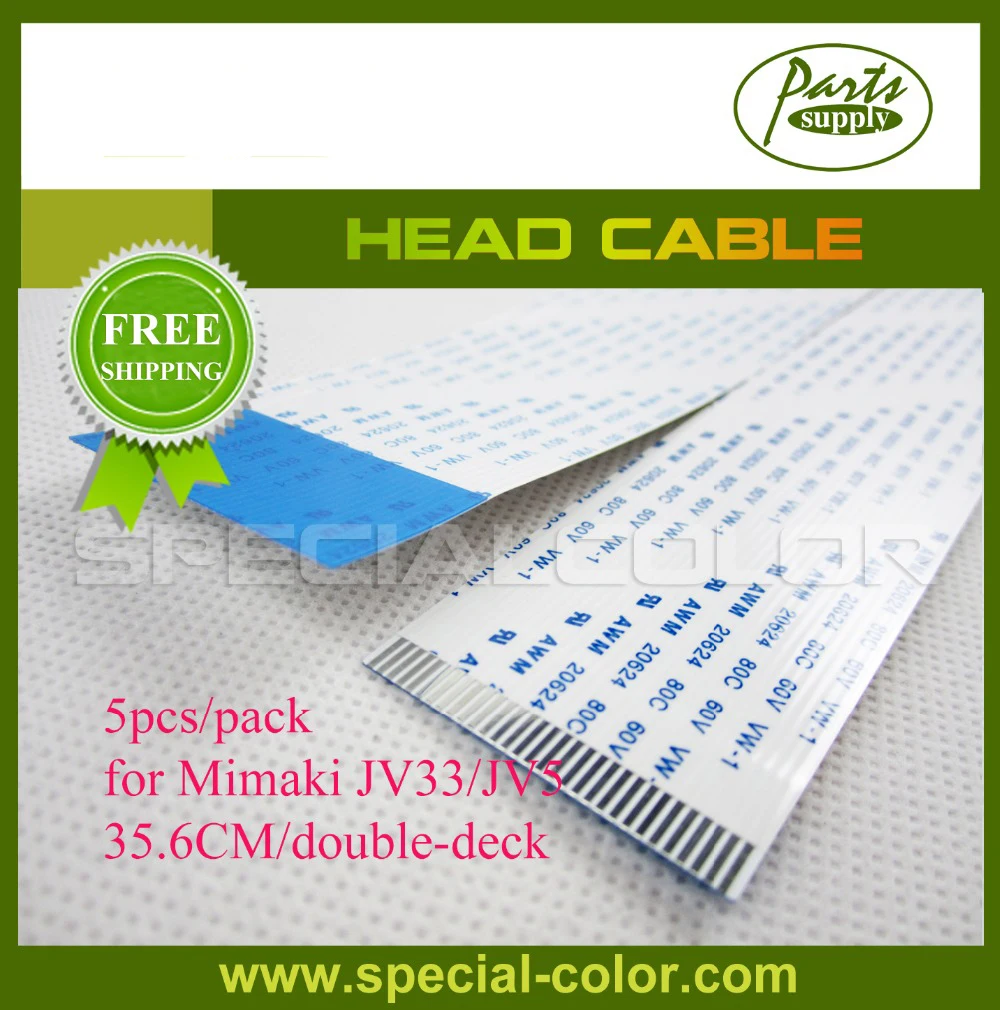 

5pcs/pack Double-Deck Mimaki JV33/JV5 Printer Cable DX5 Printhead Head Cable