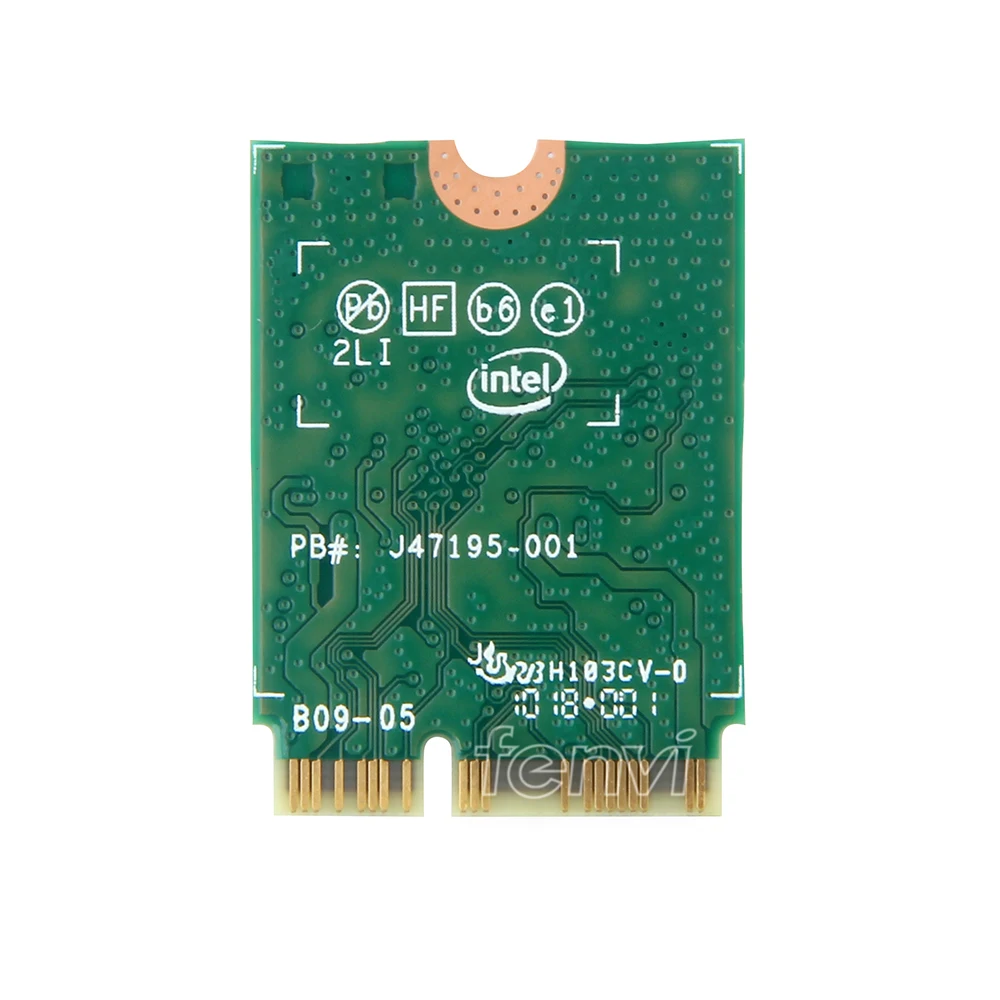 Двухдиапазонный беспроводной адаптер для Intel 9560 AC 9560NGW 1 73 Гбит/с Wi Fi 802.11ac Bluetooth 5 0