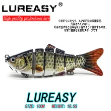 LUREASY Minnow fishing bait 10cm 20g man made crank fishing high quality swimming bait wobbler fishing