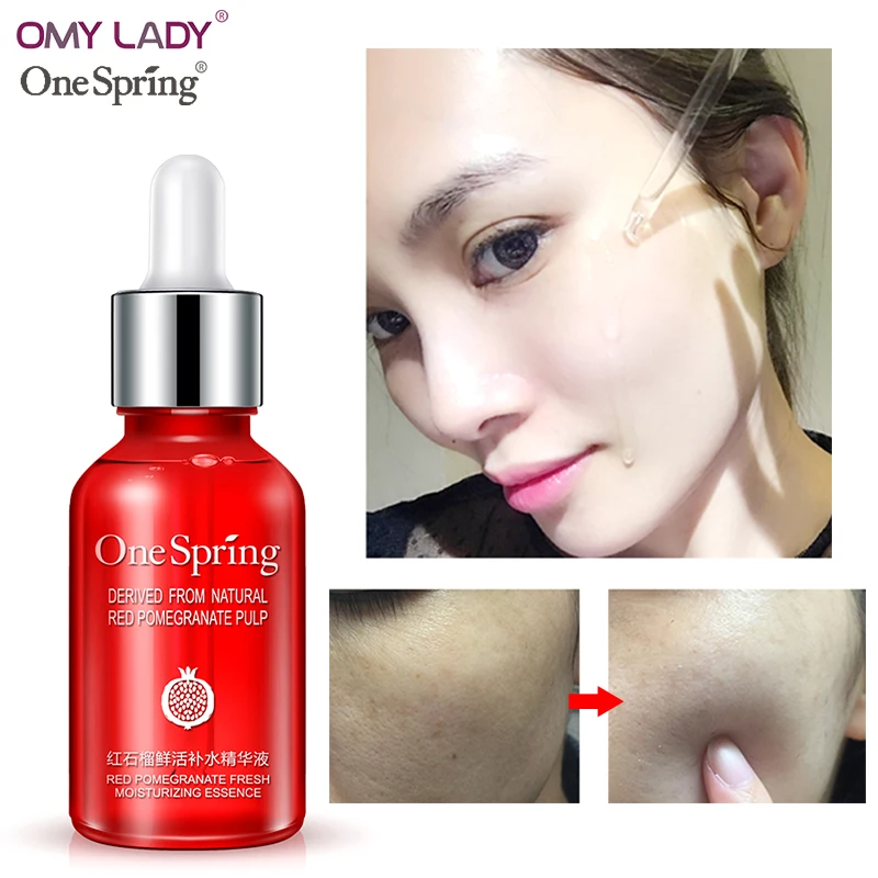 

OMY LADY ONE SPRING essence red pomegranate serum face cream whitening/moisturizing remove dark spots derum liquid tights serum