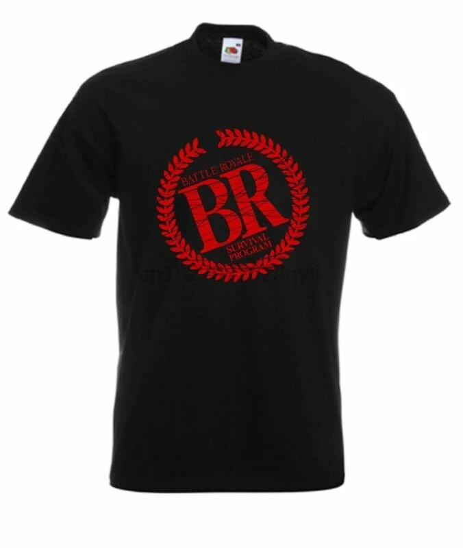 Футболка в стиле ретро из японского фильма Battle Royale |