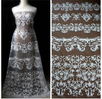 

bridal lace fabric, pink lace dress, pink lace gloves For Wedding Embroidery african beads lace fabric 5y LN013