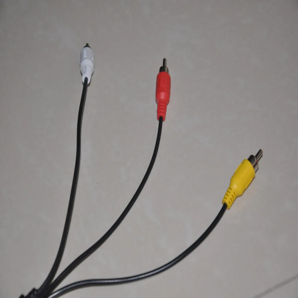 Кабель USB на RCA USB2.0 Male to 3 Coverter стерео аудио видео кабель телевизионный адаптер