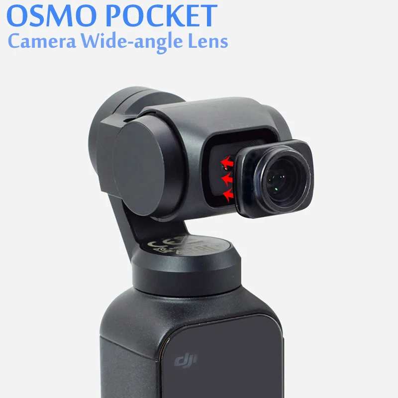 

Portable Mini Wide-angle Camera Lens For DJI OSMO Pocket Wide Angel Camera Lens For DJI OSMO Pocket Handheld Gimbal Accessories
