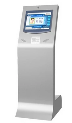 

Multimedia Electric Punch Card Time Attendance Machine with Access Control kiosk smart attendance machine